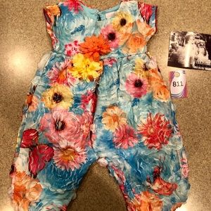 NWT 6 mos Cach Cach romper boutiquewear